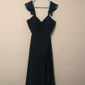 Navy Azazie Bridesmaid Dress
